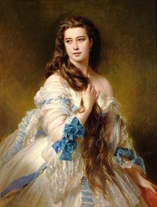 Portrait of Madame Rimsky-Korsakov (1833-78) nee Varvara Dmitrievna Mergassov, 1864